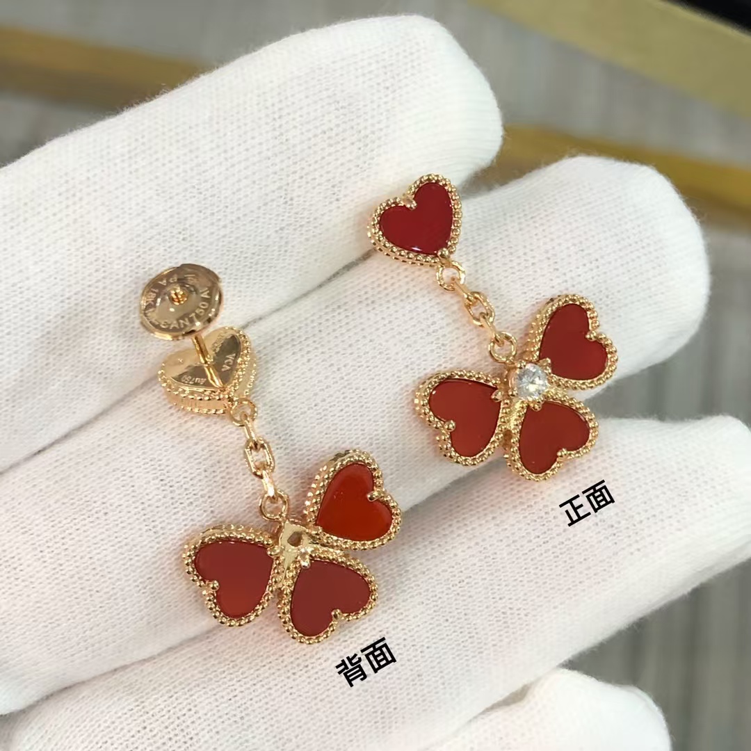 VCA Sweet Hearts Earrings - Image 4