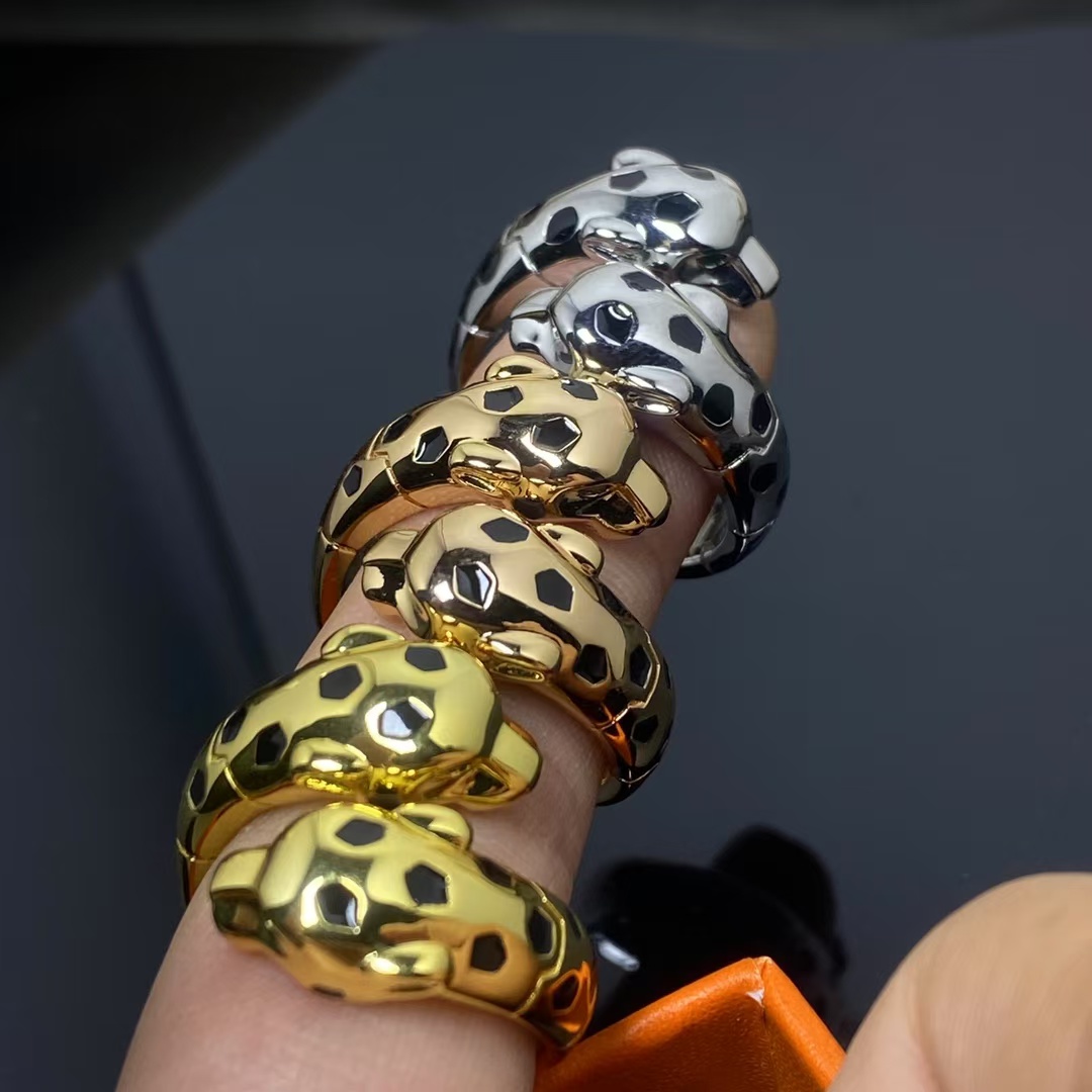 Cartier Leopard Head Panthère de Ring - Image 2