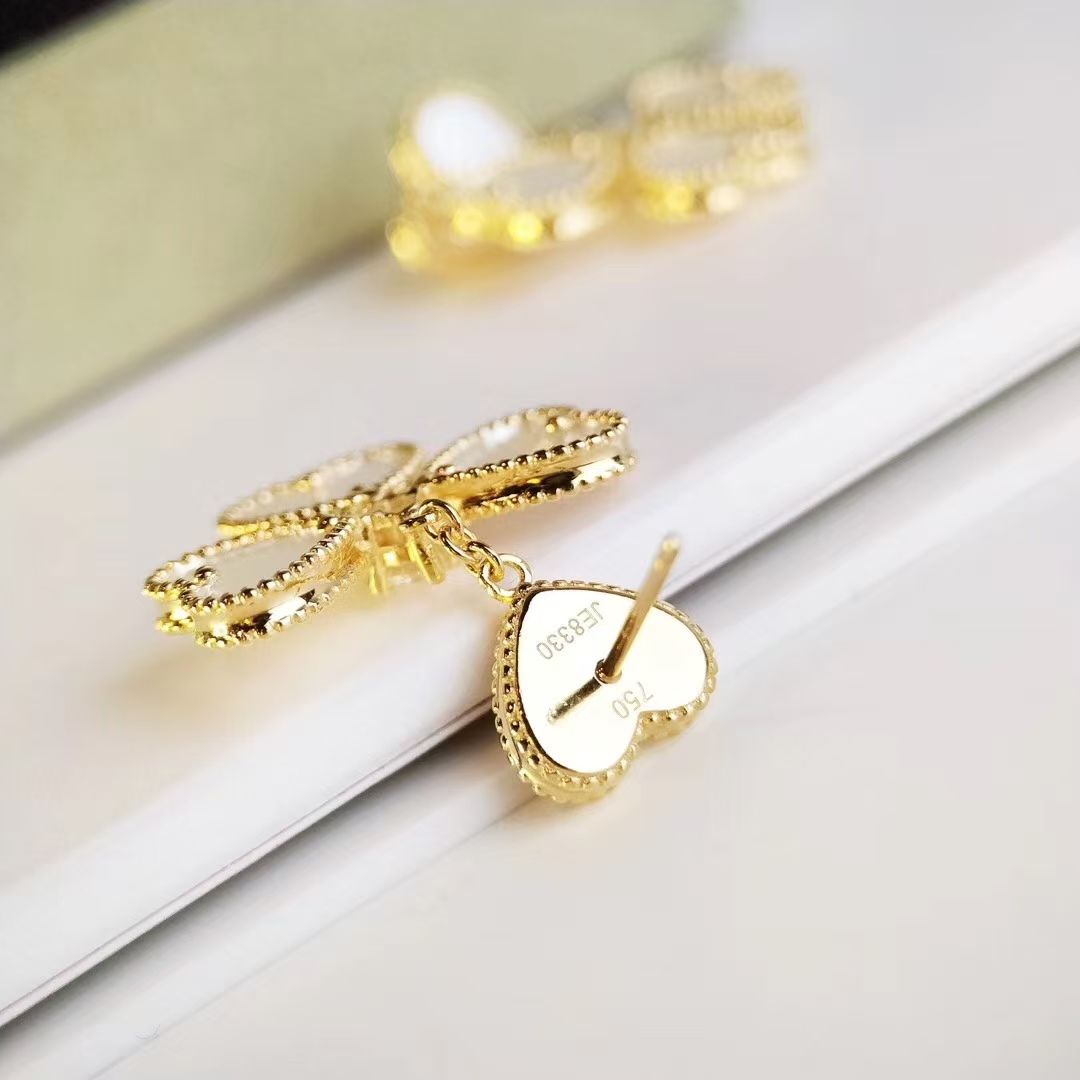 VCA Sweet Heart Earrings - Image 8
