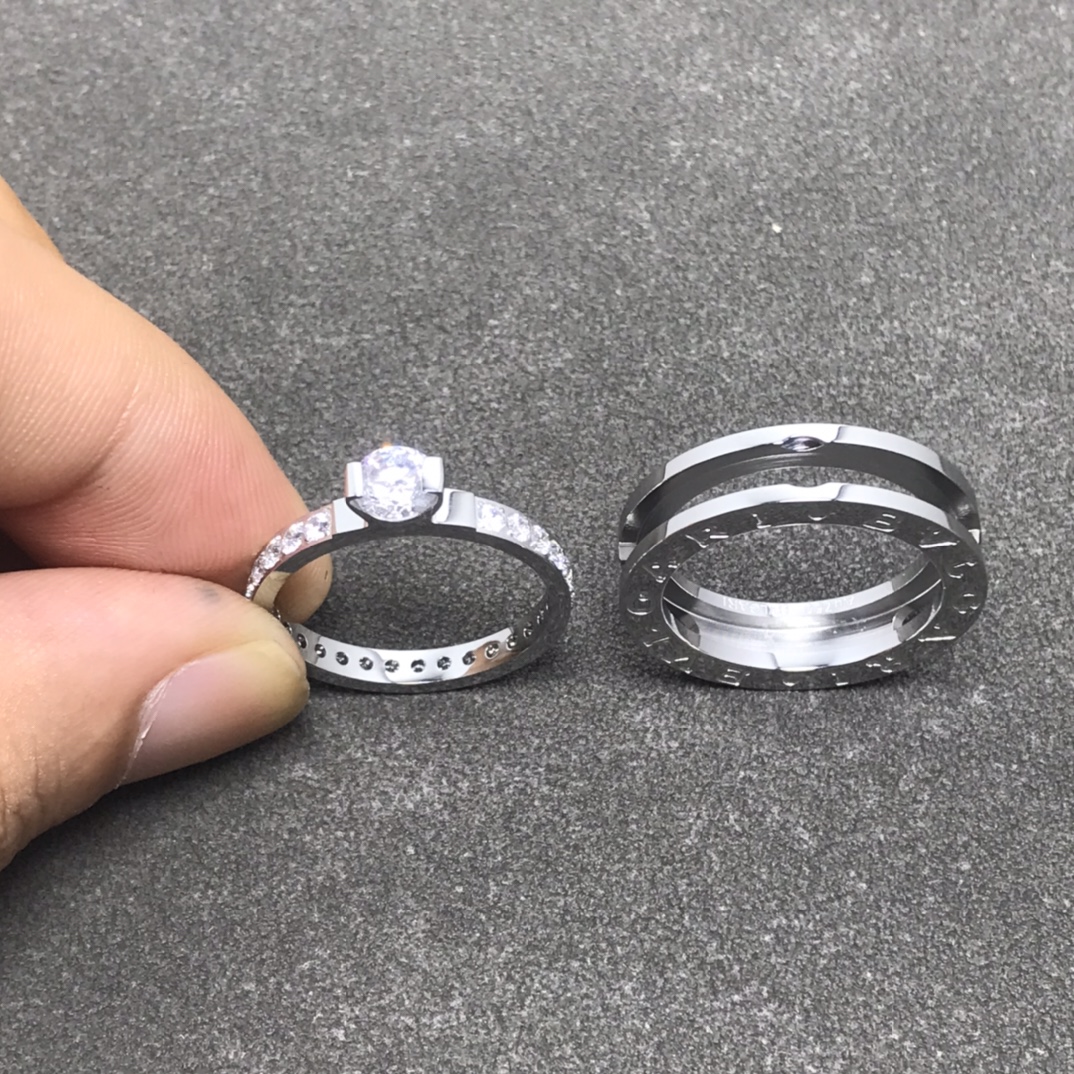 Bvlgari Diamond 2 in 1 B.zero1 Ring - Image 2