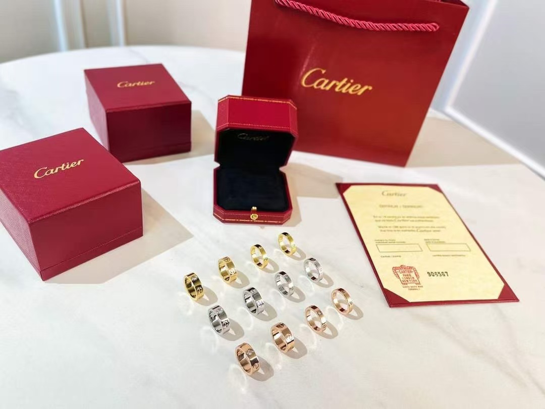 Cartier LOVE LEVE Ring - Image 3