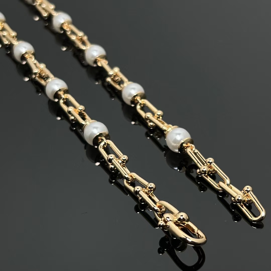 Tiffany HardWear Link Pearl Necklace - Image 4