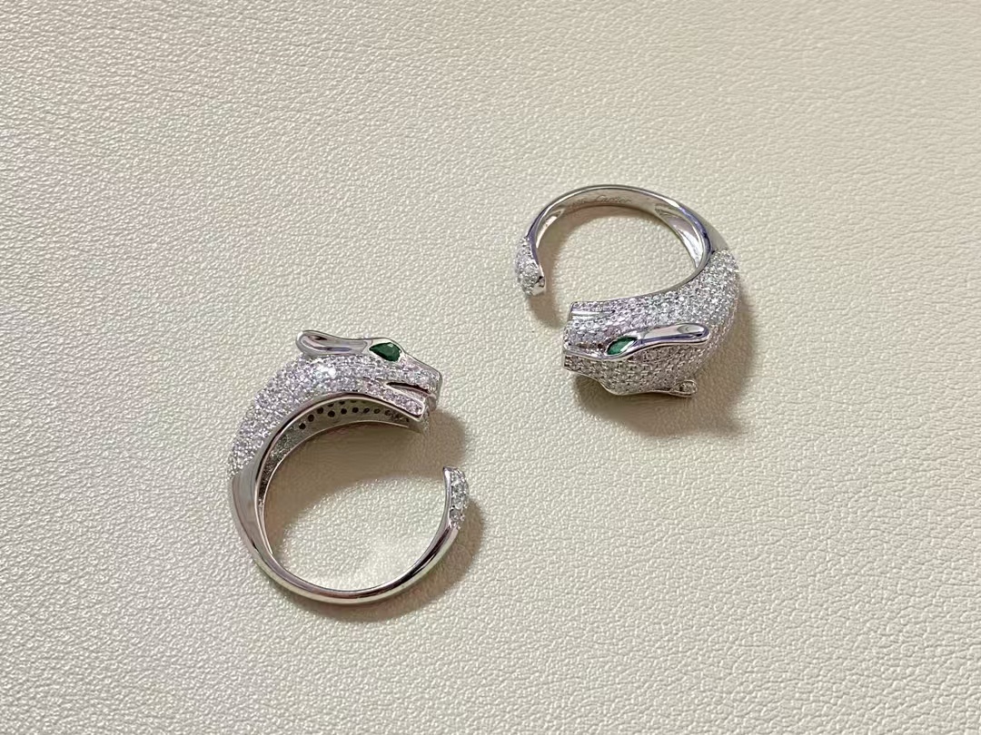 Cartier Leopard Head Ring - Image 3