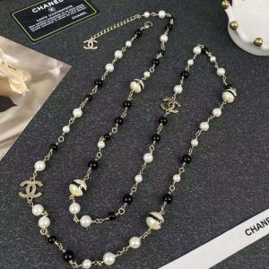 Chanel Long Sweater Necklace