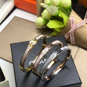 Chanel Mother of Pearl Bangle Bracelet