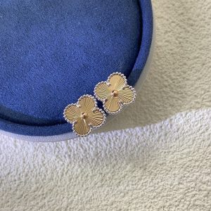 VCA Mixed Color Clover Earrings