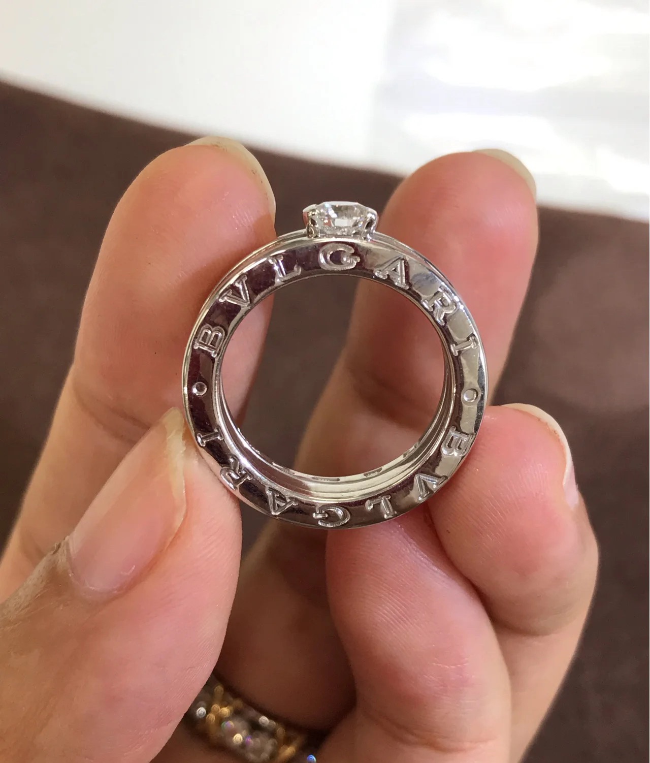 Bvlgari Diamond 2 in 1 B.zero1 Ring - Image 6