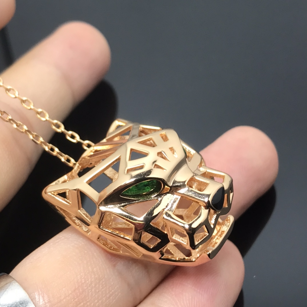 Cartier Leopard Panthère de Pendant Necklace - Image 3