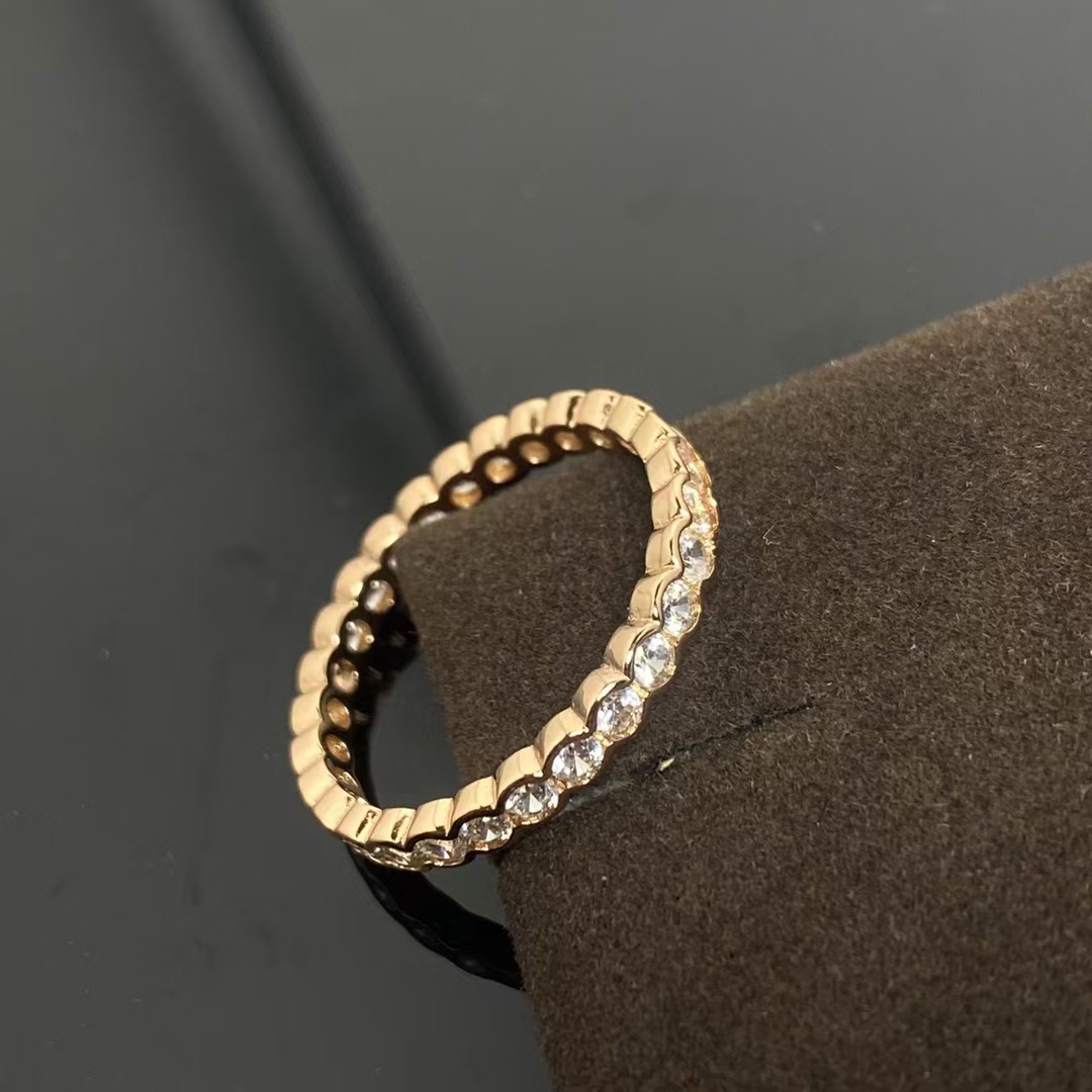 Cartier Diamond Paved Ring - Narrow - Image 4