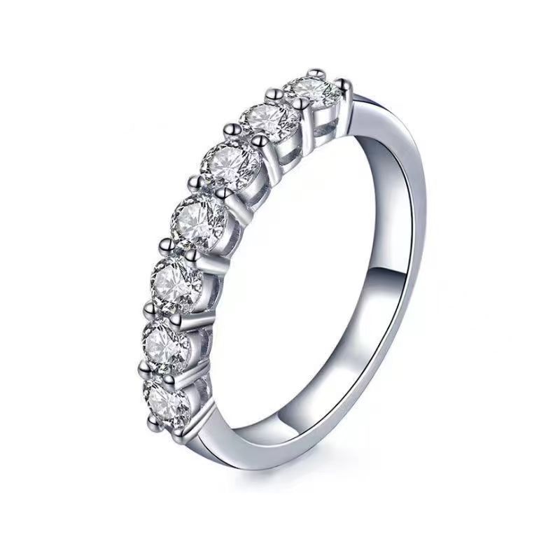 Tiffany Forever Band Ring - 7 Diamonds - Image 6