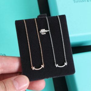 Tiffany Mini Smile Pendant Necklace