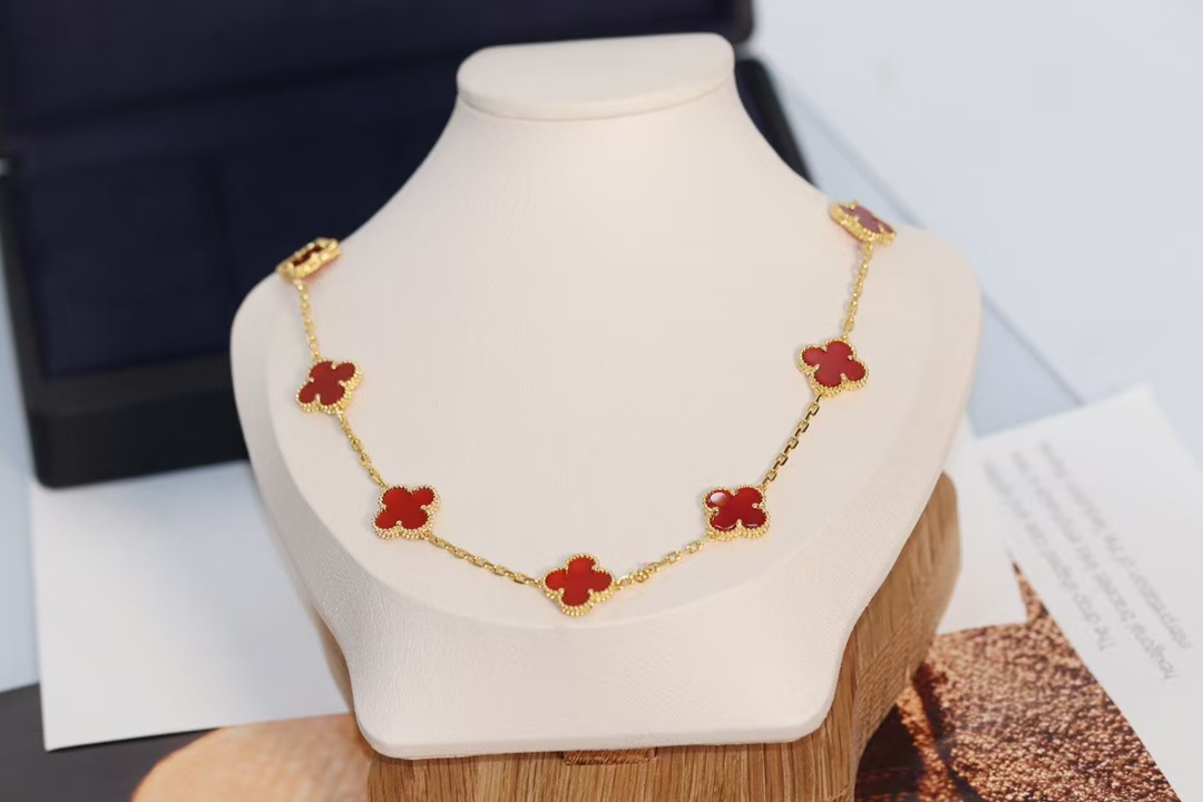 VCA Vintage Alhambra Necklace, 10 Motifs - Image 3