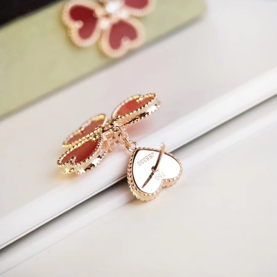 VCA Sweet Heart Earrings - Image 9