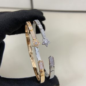 Chanel Star Cuff Bangle Bracelet