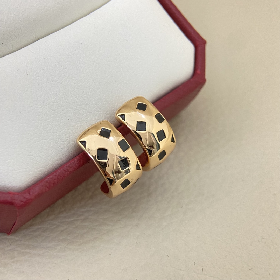 Cartier Leopard Panthère de Stud Earrings - Image 3