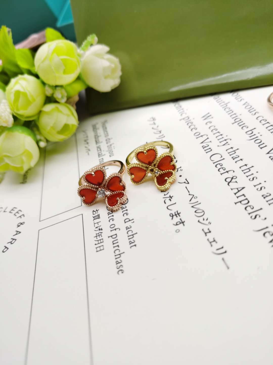 VCA Sweet Heart Ring - Image 4