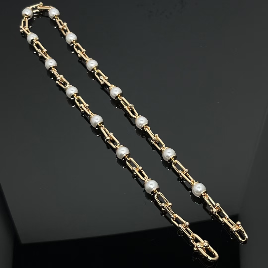 Tiffany HardWear Link Pearl Necklace - Image 3