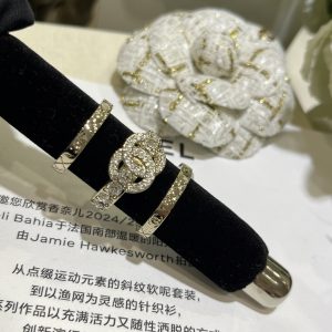 Chanel Coco Crush 3 Stacked Rings