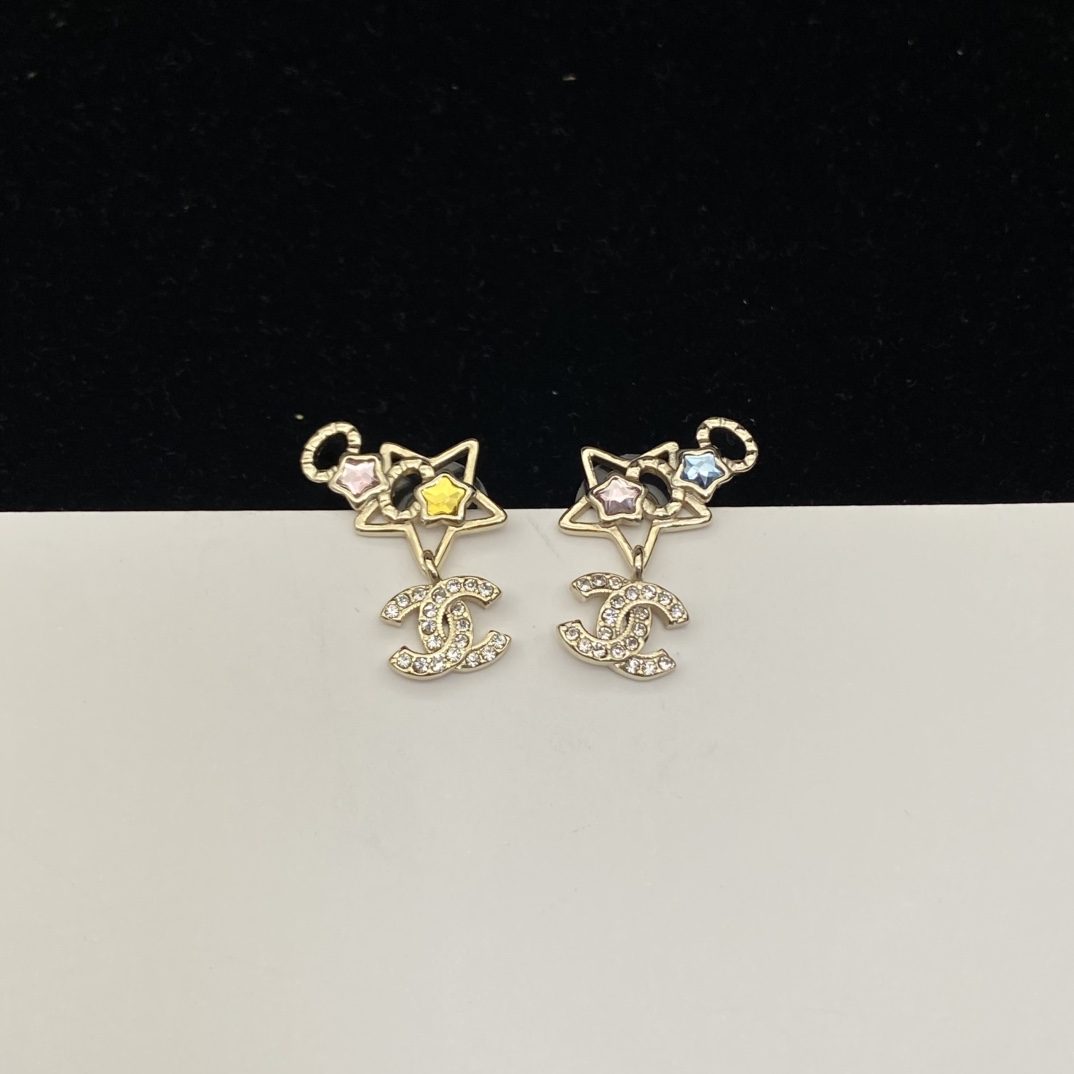 Chanel Dreamy Star Earrings Necklace - Image 6