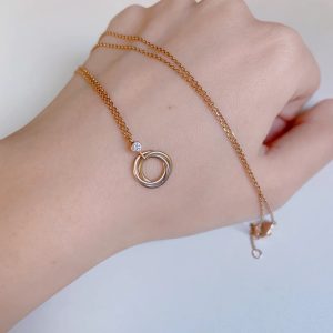 Cartier Trinity Diamond Necklace