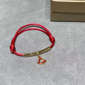 Bvlgari Lucky Red Rope Bracelet