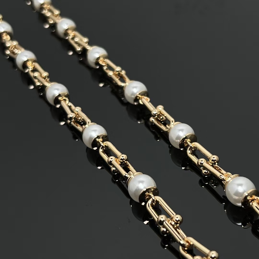 Tiffany HardWear Link Pearl Necklace - Image 5