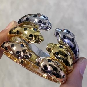 Cartier Leopard Head Panthère de Bracelet Bangle