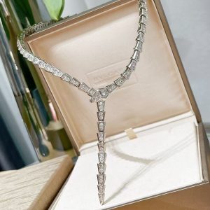 Bvlgari Serpenti Viper Necklace - Full Diamond
