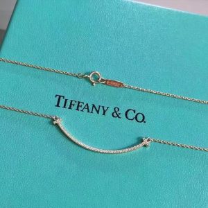 Tiffany T Smile Pendant Necklace