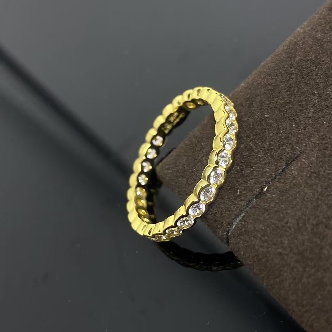Cartier Diamond Paved Ring - Narrow - Image 2