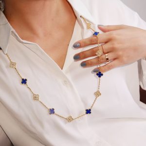 VCA Vintage Alhambra Long Necklace, 20 Motifs