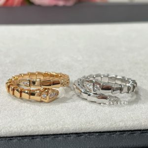 Bvlgari Diamond Head Serpenti Viper Ring