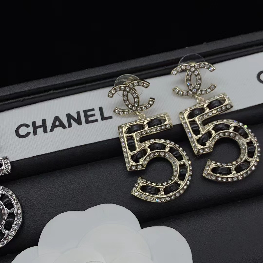 Chanel NO. 5 Earrings - Image 2