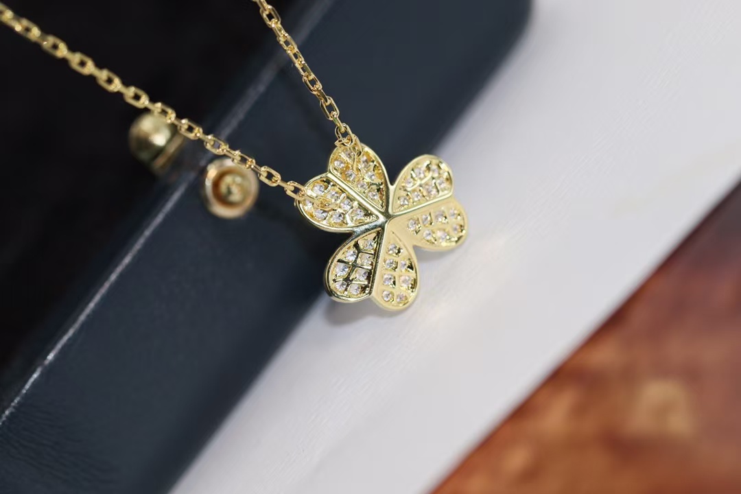 VCA Frivole Pendant Necklace - Mini - Image 4