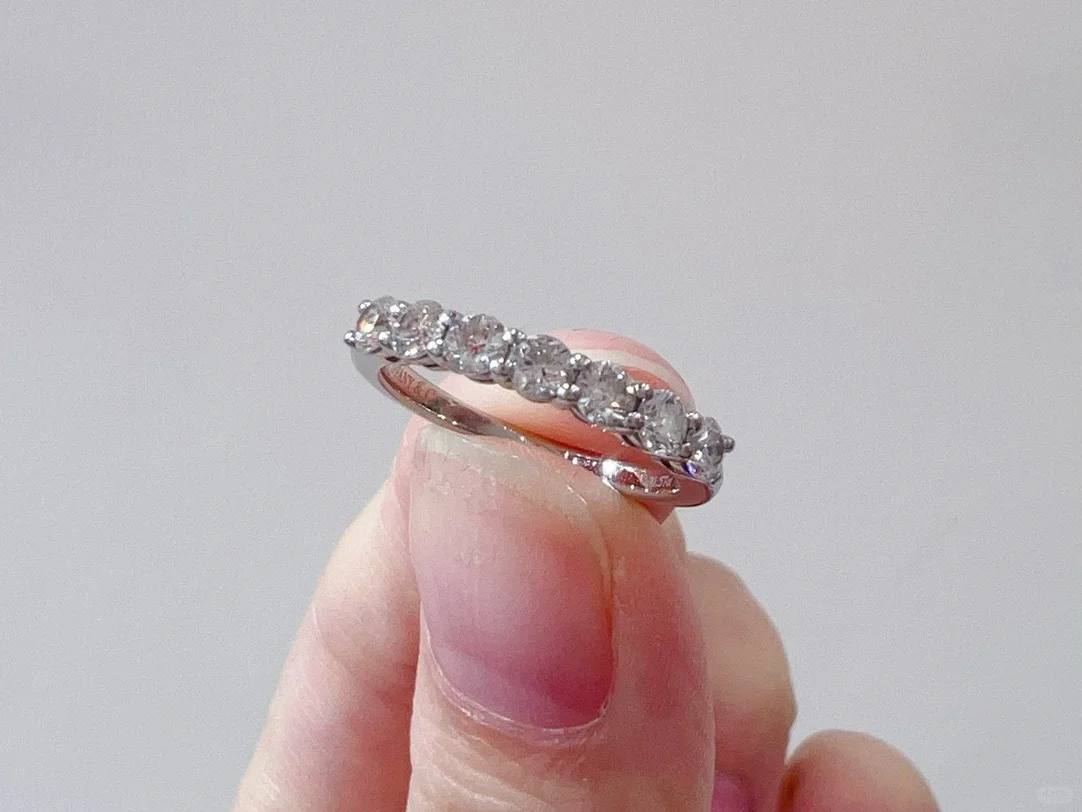 Tiffany Forever Band Ring - 7 Diamonds - Image 7
