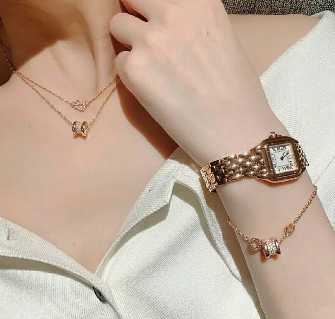 Dupe Bvlgari Diamond Paved B.zero1 Bracelet - Image 7