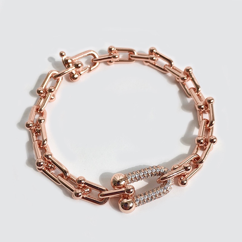 Tiffany Hardware Large Link Bracelet Three Color Available - Image 3