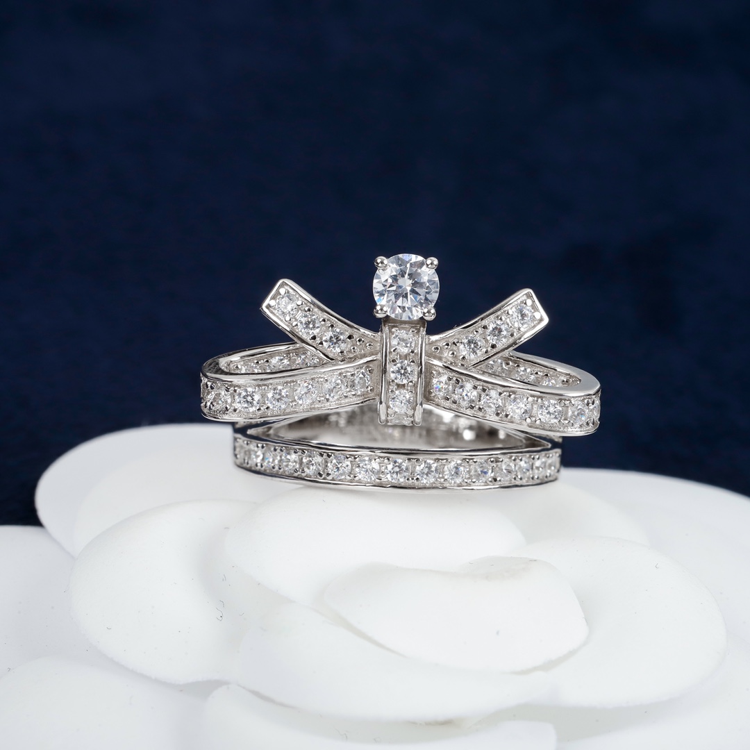 Chanel Ruban Bow Ring - Image 2