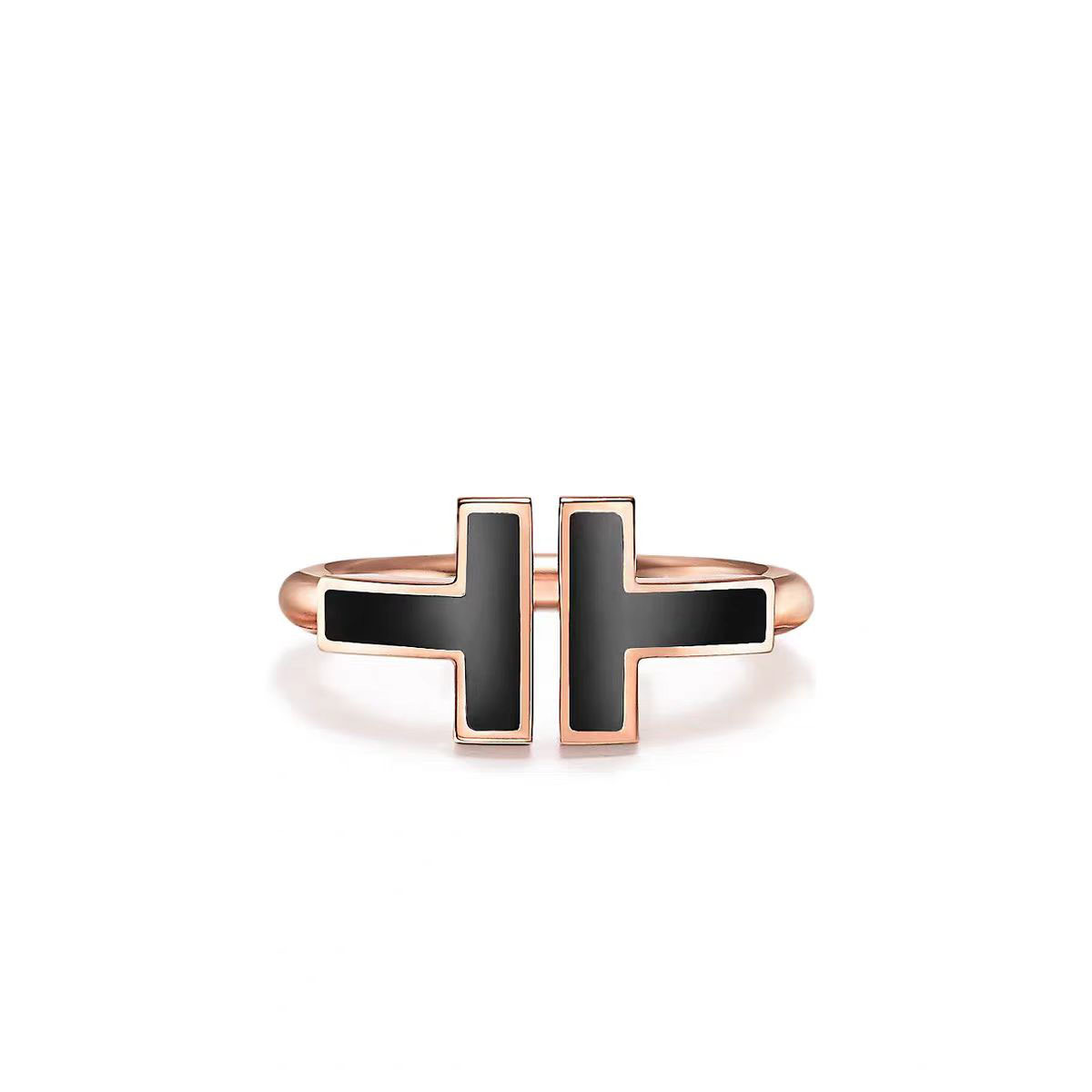 Tiffany Doube T Rings - Image 14