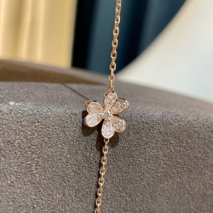 VCA Diamond Pave Frivole Flora Bracelet