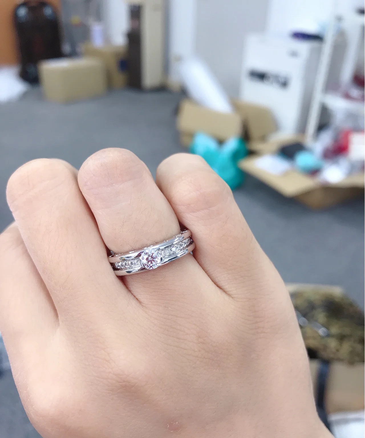 Bvlgari Diamond 2 in 1 B.zero1 Ring - Image 4