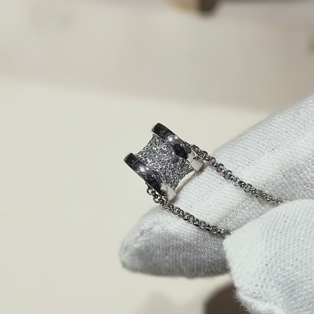 Bvlgari B.zero1 Necklace - Full Diamond - Image 6