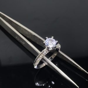 Tiffany Classic Single Diamond Ring