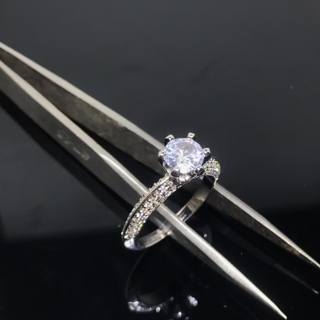 Tiffany Classic Single Diamond Ring