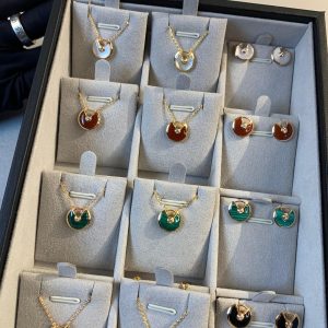 Cartier Amulette de Necklace Earring Bracelet