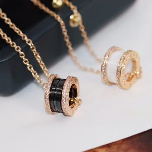 Bvlgari B.zero1 Necklace - Ceramic & Diamond