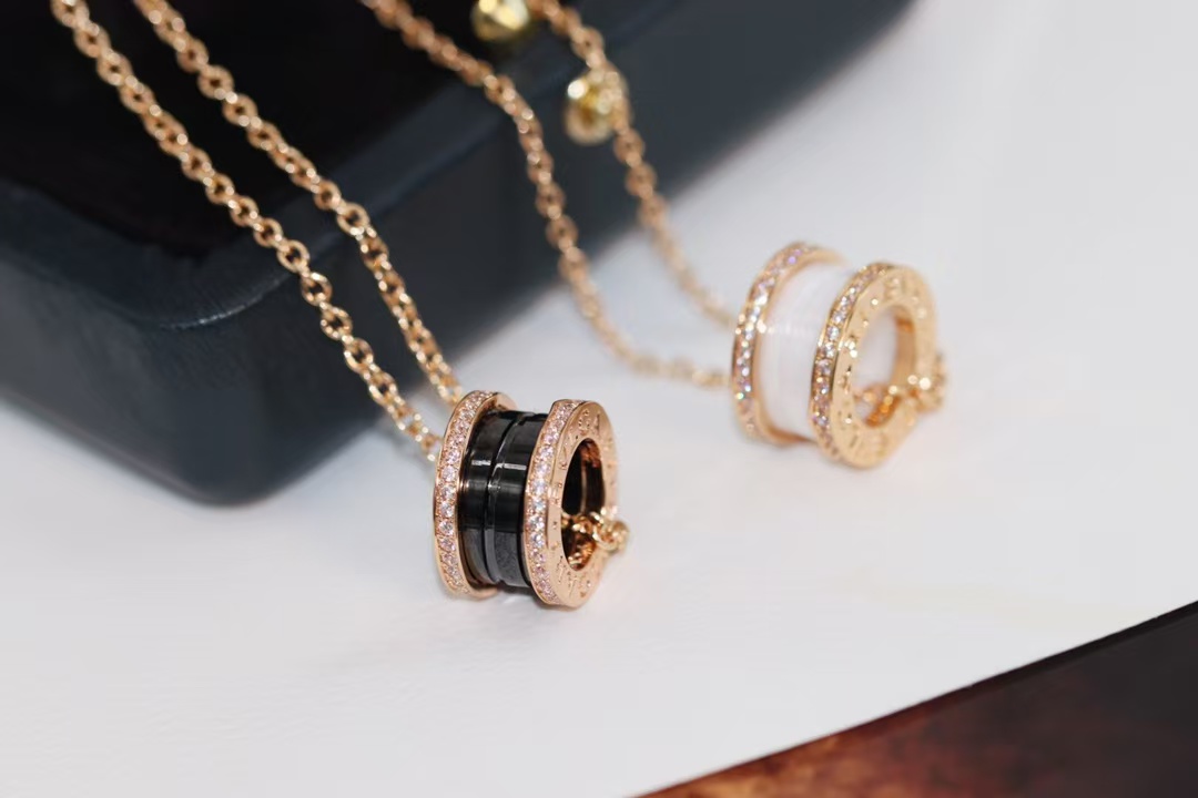 Bvlgari B.zero1 Necklace - Ceramic & Diamond