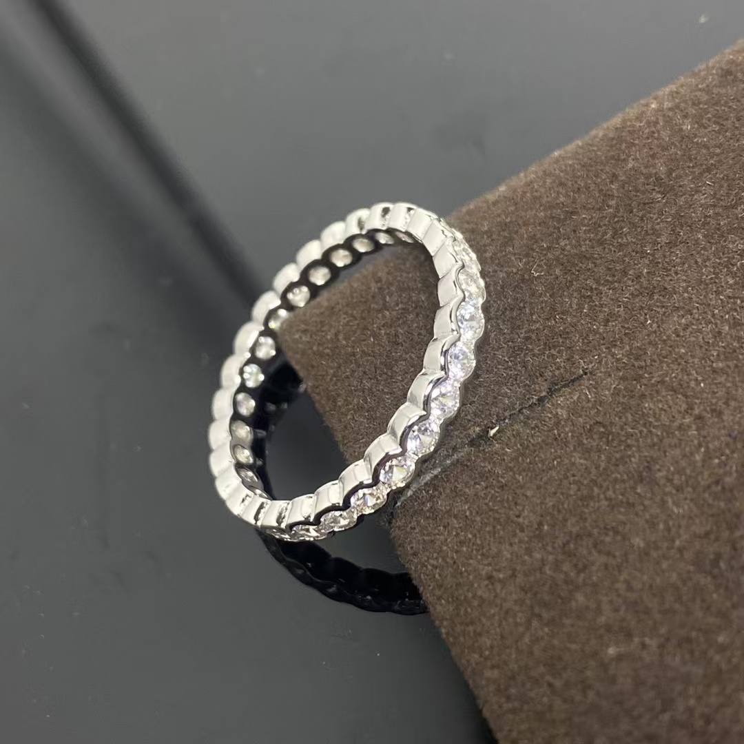 Cartier Diamond Paved Ring - Narrow - Image 3