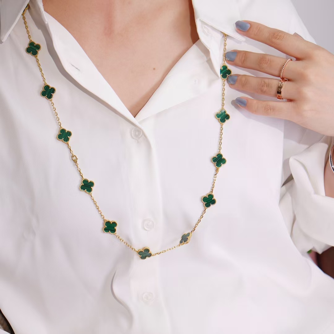 VCA Vintage Alhambra Long Necklace, 20 Motifs - Image 2