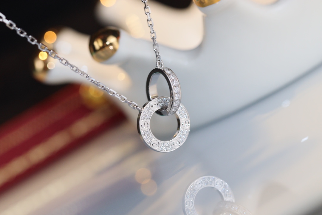 Cartier LOVE Pendant Necklace - Image 9